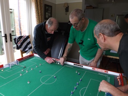 league meeting at Burton with Moogan v Davis